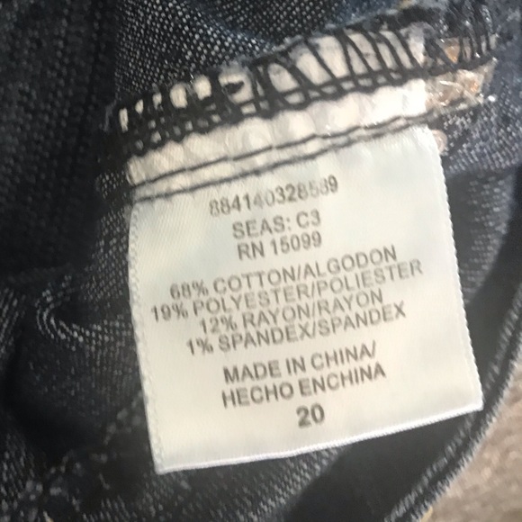 Women’s Plus Sz.  Old Navy Diva Jeans Sz. 18 - Picture 5 of 5